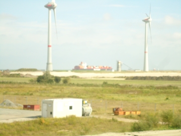 German Off-Shore Windpark Project in Cuxhaven